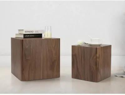 Walnut Nesting Tables Set - Living Room, Office, Bedroom