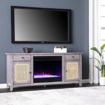 Raegan Color Changing Fireplace Console