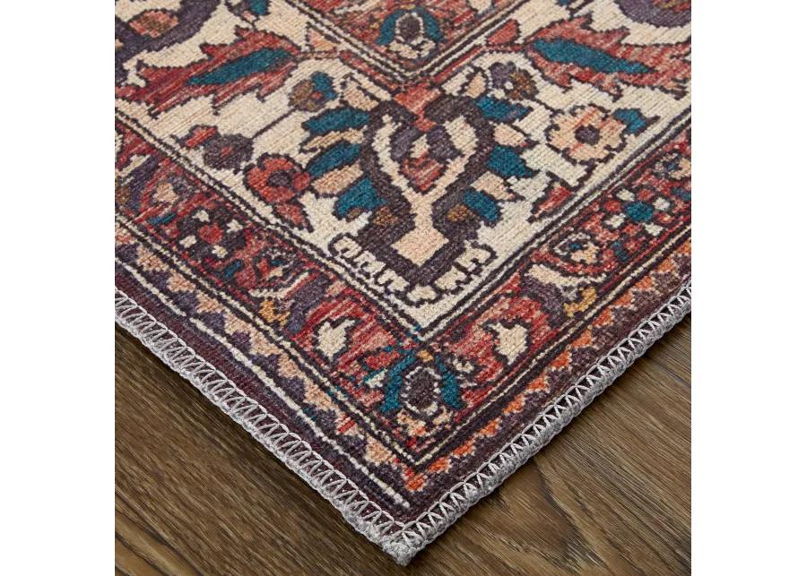 Rawlins 39HKF Brown/Red/Ivory 8'10" x 12' Rug