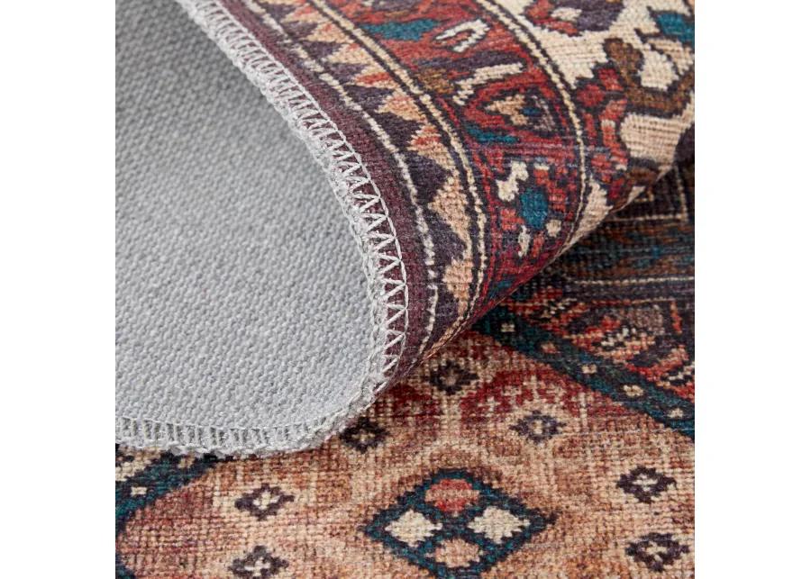 Rawlins 39HKF Brown/Red/Ivory 8'10" x 12' Rug