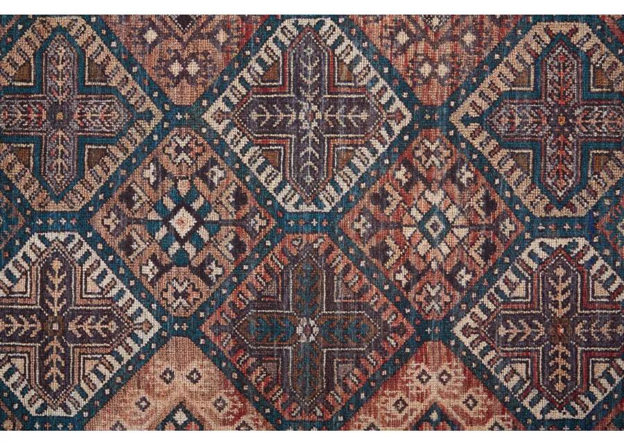 Rawlins 39HKF Brown/Red/Ivory 8'10" x 12' Rug