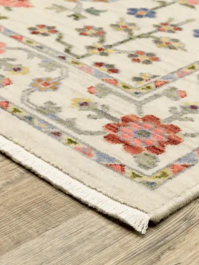 Lucca 5'3" x 7'6" Ivory Rug