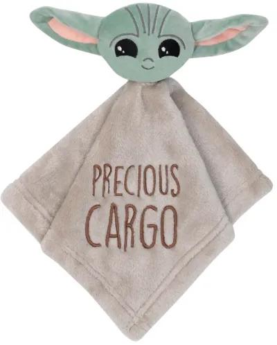 Lambs & Ivy Star Wars Mandalorian Baby Yoda Wearable Blanket/Lovey Gift Set 2pc