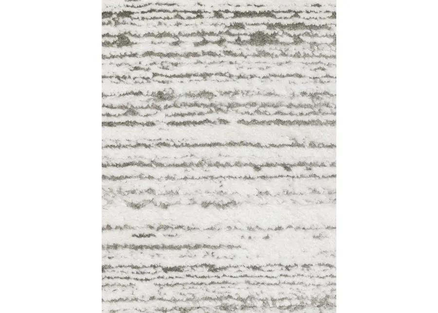 Montecito 3'3" x 5' White Rug