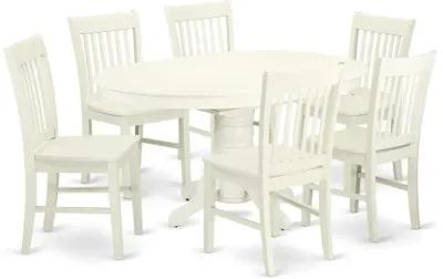 Dining Room Set Linen White