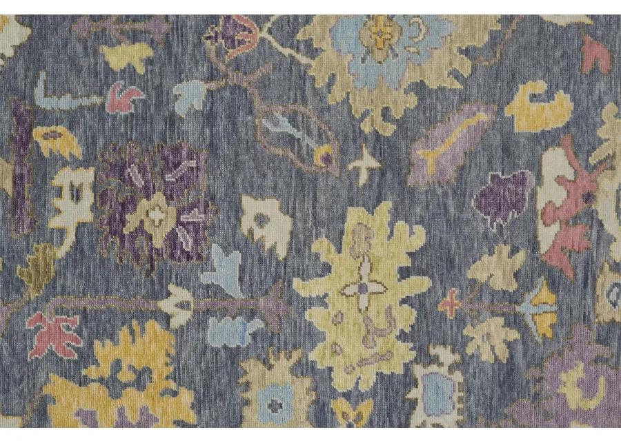 Karina 6791F Gold/Blue/Purple 2'6" x 8' Rug