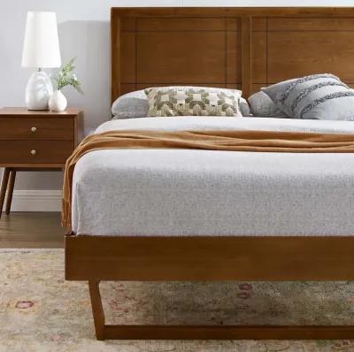 Modway - Marlee Twin Wood Platform Bed with Angular Frame