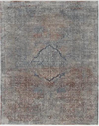 Marquette 39GVF Blue/Red/Gray 2'8" x 8' Rug