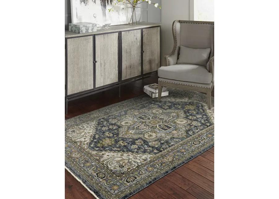 Aberdeen 9'10" x 12'10" Blue Rug