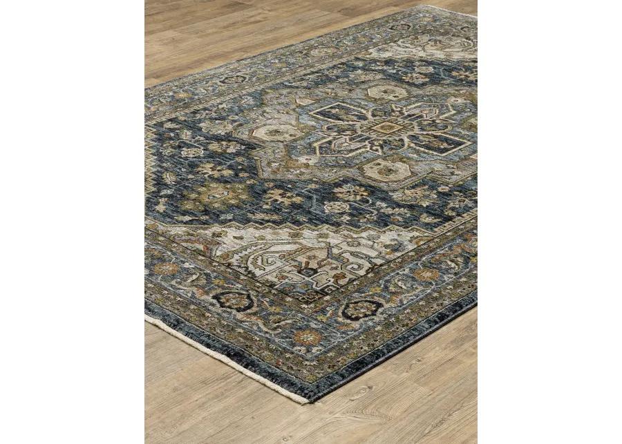 Aberdeen 9'10" x 12'10" Blue Rug