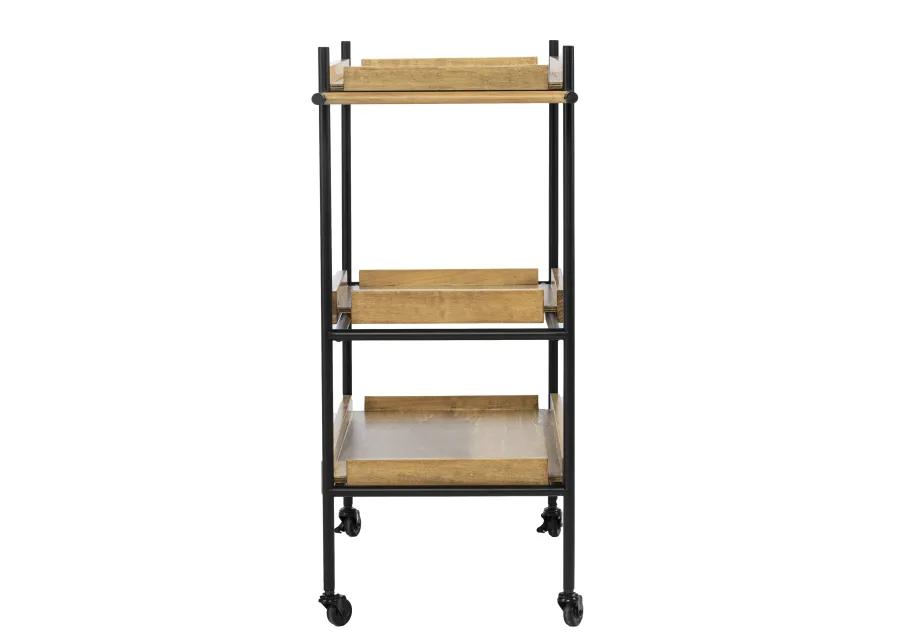 Claverdon Rolling Bar Cart