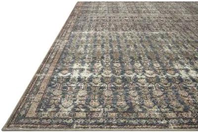 Billie BIL02 Ocean/Brick 8'6" x 11'6" Rug