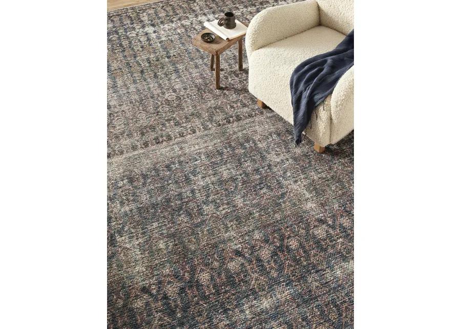 Billie BIL02 Ocean/Brick 8'6" x 11'6" Rug