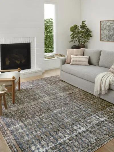 Billie BIL02 Ocean/Brick 8'6" x 11'6" Rug