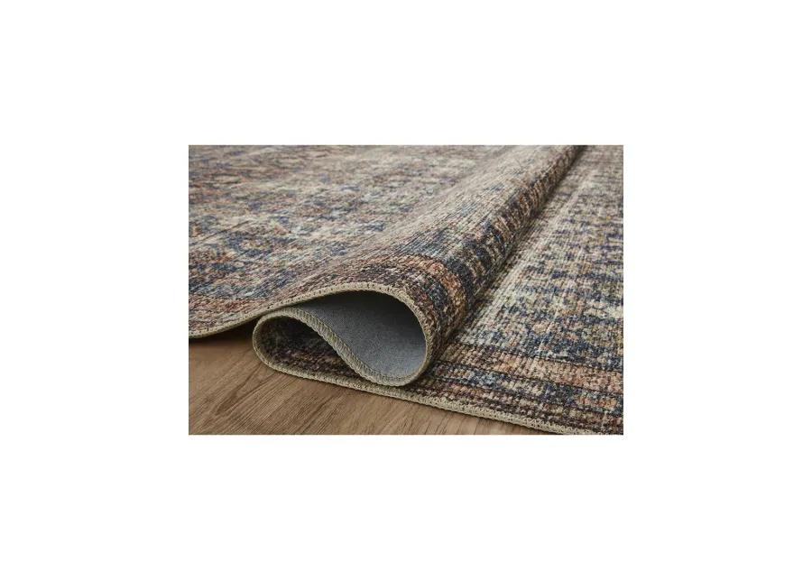 Billie BIL02 Ocean/Brick 8'6" x 11'6" Rug