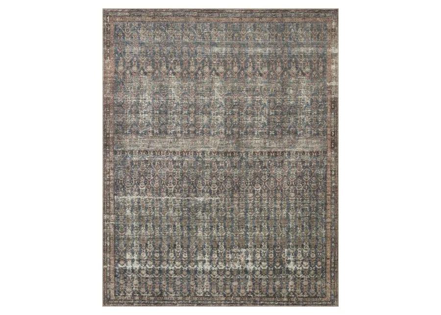 Billie BIL02 Ocean/Brick 8'6" x 11'6" Rug