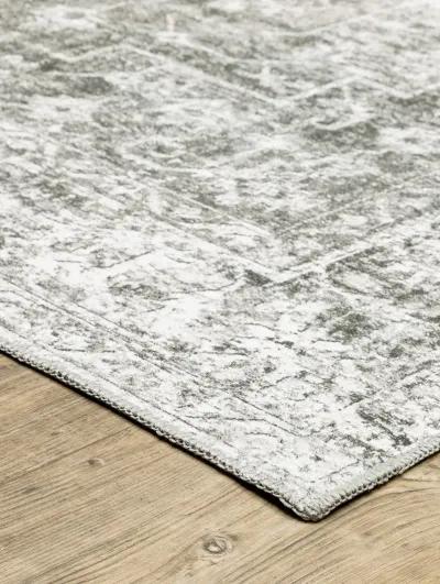 Malibu 2' x 3' Grey Rug