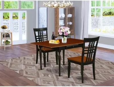 Dining Room Set Black & Cherry