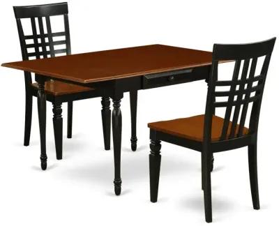 Dining Room Set Black & Cherry