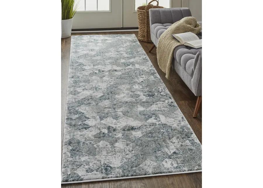 Atwell 3868F 2'8" x 8' Green/Ivory Runner