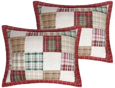 Greenland Home Fashion Oxford Ultra Comfortable Pillow Sham King Red