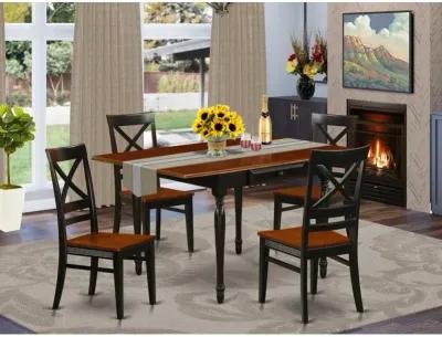 Dining Room Set Black & Cherry