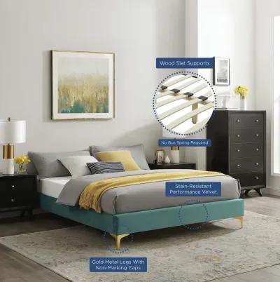 Modway - Sutton King Performance Velvet Bed Frame