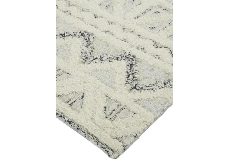 Anica 8007F Ivory/Black 9' x 12' Rug