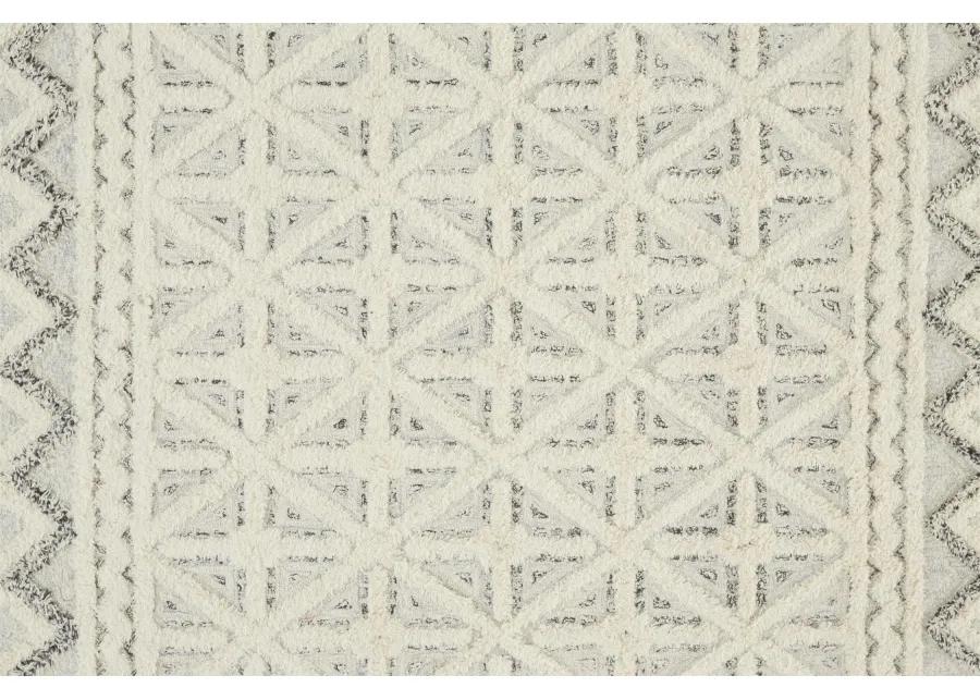 Anica 8007F Ivory/Black 9' x 12' Rug