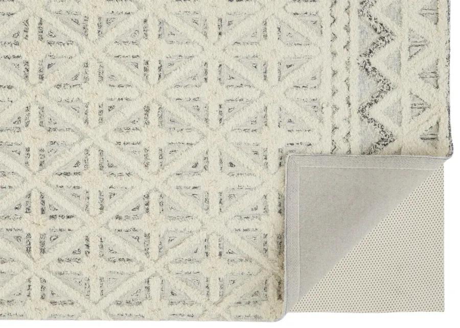 Anica 8007F Ivory/Black 9' x 12' Rug