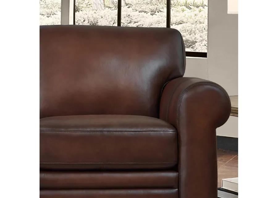 Brookfield Top Grain Leather Loveseat