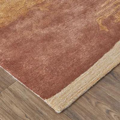 Anya 8921F Red/Orange/Ivory 5' x 8' Rug