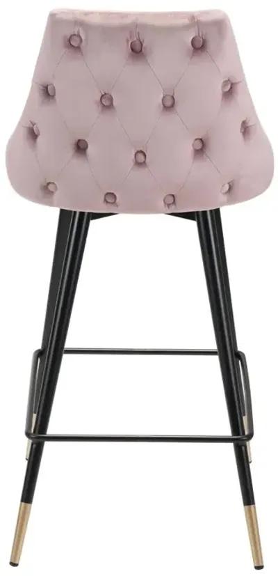 Belen Kox Piccolo Counter Chair, Pink Velvet, Belen Kox