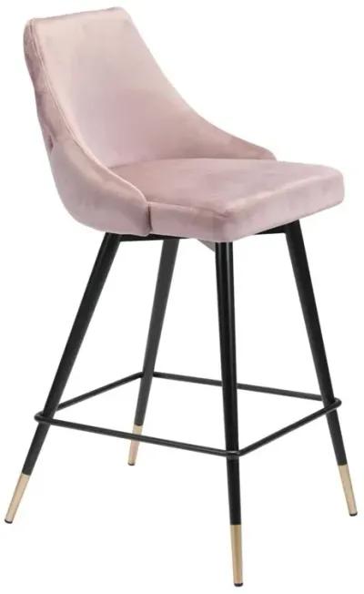 Belen Kox Piccolo Counter Chair, Pink Velvet, Belen Kox