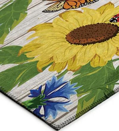 Kendall KE16 Putty 20" x 30" Rug