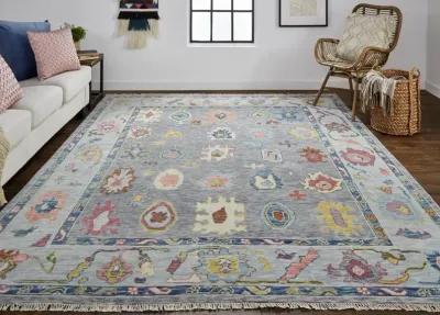 Karina 6792F Blue/Gray/Red 3'6" x 5'6" Rug