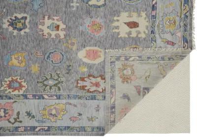 Karina 6792F Blue/Gray/Red 3'6" x 5'6" Rug