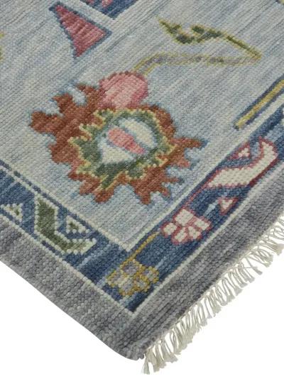 Karina 6792F Blue/Gray/Red 3'6" x 5'6" Rug