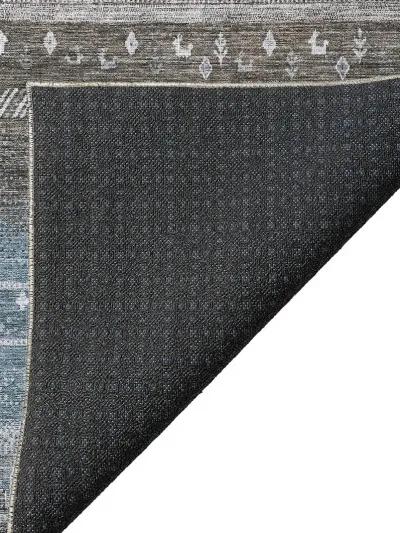 Karaj KJ7 Blue 2'3" x 7'6" Rug