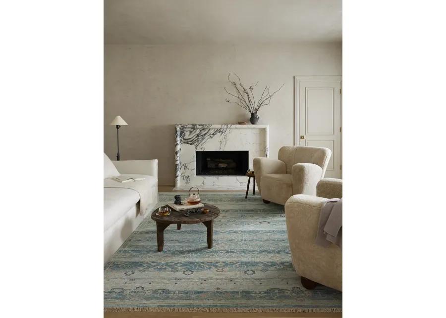 Dominic DOM04 Sky/Natural 11'6" x 15' Rug