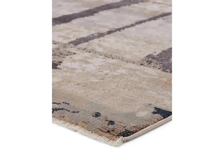 Sanaa By Nikki Chu Lehana Brown 2'6" x 8' Runner Rug