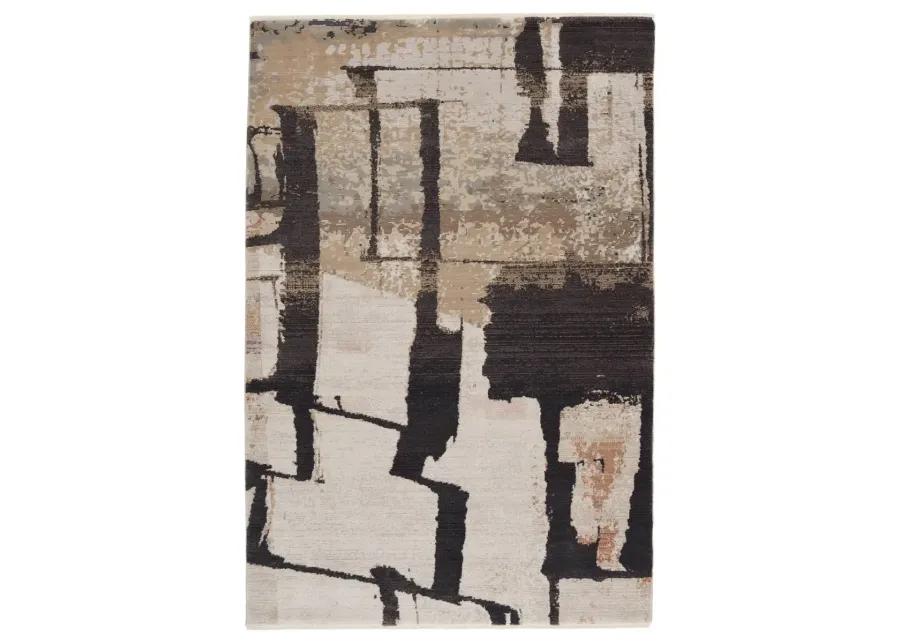 Sanaa By Nikki Chu Lehana Brown 2'6" x 8' Runner Rug