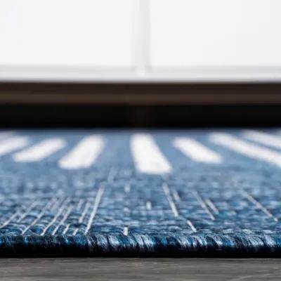 Zolak Berber Stripe Geometric Indoor/Outdoor Area Rug