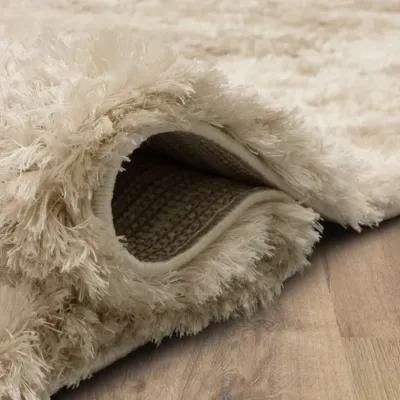 Billow Shag Billow Shag Cream 6' 6" X 9' Rug