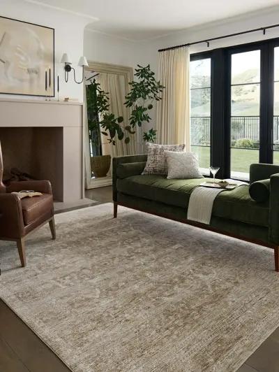 II Tabitha Sage/Ivory 3'9" x 5'9" Accent Rug by Loloi II