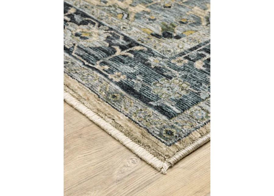 Aberdeen 9'10" x 12'10" Blue Rug