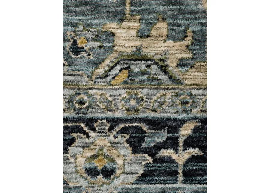 Aberdeen 9'10" x 12'10" Blue Rug