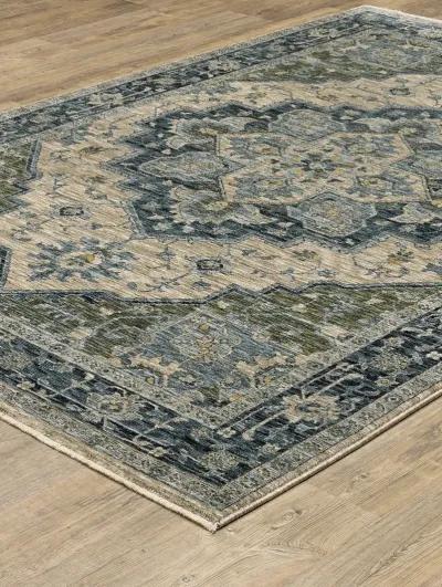 Aberdeen 9'10" x 12'10" Blue Rug