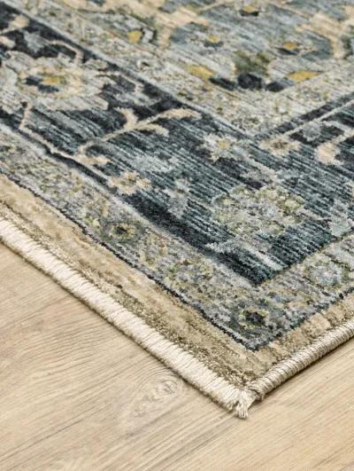 Aberdeen 9'10" x 12'10" Blue Rug