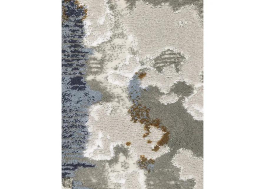 Easton 6'7" x 9'6" Grey Rug